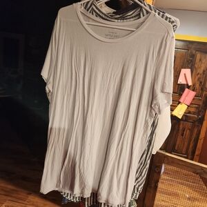 Torrid Soft White Short Sleeve Tee